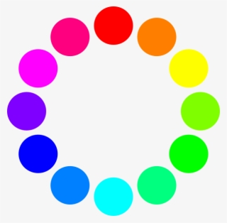 Hsb Color Wheel With 100% Saturation And 100% Brightness - Circles Of Colour #9697460