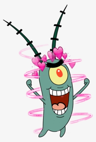 Plankton Sticker - Cartoon #9697728