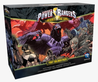 Foot Solider Box 3d Rgb - Power Rangers #9697954