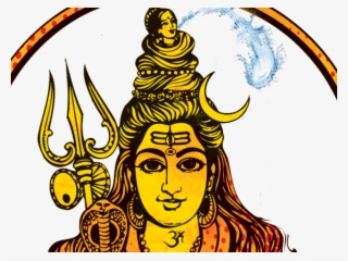 Krishna Clipart Parvathi - Lord Shiva Logo Png #9698257