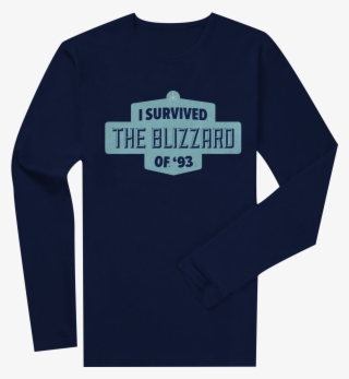 I Survived Blizzard Of '93 Long Sleeve T-shirt - Active Shirt #9698411