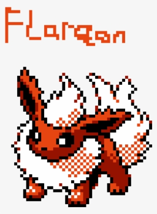 Flareon Direct Image Link - Flareon Pixel Art #9698571