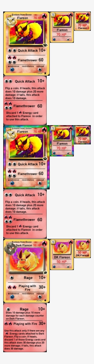 #136 Flareon - Dark Charizard #9698852