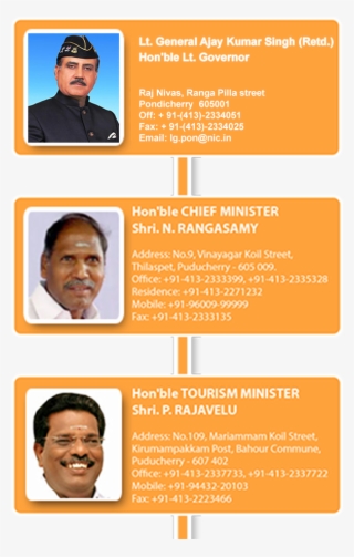 Official Pondicherry Tourism Website, Tourist Information - N Rangasamy Pondicherry #9699025