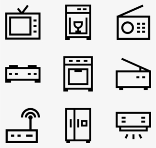 Linear Electronic Devices - Printing Icons #9699541