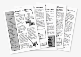 A Collage Of Electronics In Meccano Magazines - Document #9699697
