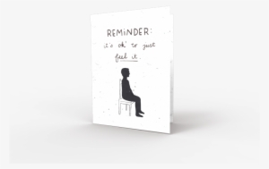 A Card That Says - Chair #970356