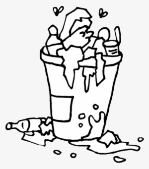 Collection Of Trash Graphic - Easy Drawings Of Trash #970384