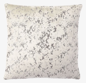 Jacquard Velvet Distressed Pillow Cover, 20"x20", Natural #971360