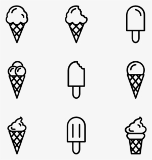 Ice Cream - Ice Cream Icon Png #971452