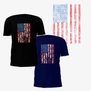 Distressed American Flag T-shirt - John 316 T Shirt #971802