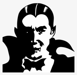Little Vampire - Dracula Black And White Clipart #971826