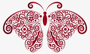 Butterfly Silhouette Visual Arts Cdr Line Art - Butterfly Silhouette Png #971934