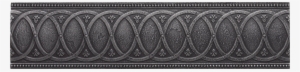 Dorset 3 X 12 Laurel Border Wrought Iron - Motif #972381