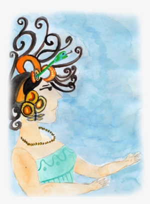 Diosa Luna Xcaret031 - Illustration #972486