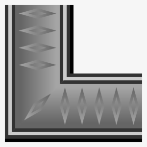 This Free Clipart Png Design Of Rpg Map Graphite Border #973236