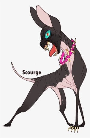 Golden Claws, Hot Pink Collar - Cartoon #973532