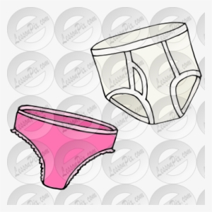 Underwear Picture For Classroom - Underwear Clipart #973533