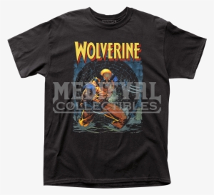 Mens Wolverine Knee Deep T-shirt - Marvel Universe Wolverine Digest [book] #973856