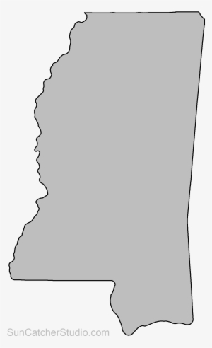 Map Outline, State Outline, Map Puzzle, Us States, - Mississippi Outline Png #974670