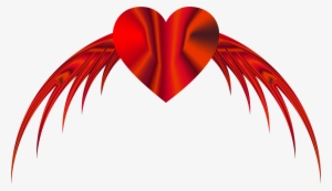 Free Flying Heart Clipart - Clip Art #974905