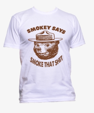 Product Description - Smokey Says Resist V-neck Tees #975575