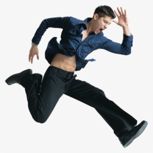 Jumping Young Man Transparent Png - Jumping Man Png #975874