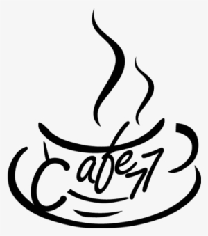 #vinilo Para #cafeteria Con Taza De Café - Taza De Cafe Dibujo #976013