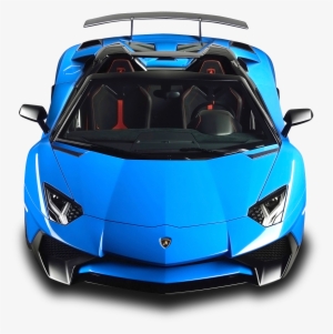 Lamborghini Aventador Clipart Side View - Lamborghini Aventador Sv Roadster Blue #976060