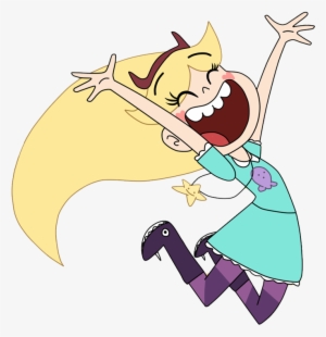 28 Collection Of Star Jumps Clipart - Star Butterfly Cosplay Dress #976187