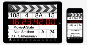 Movieslate Running On Apple Ipad And Iphone - Slate Film #976499