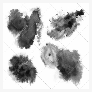 Ink Brushes And Stain Brushes For Photoshop - Drawing #976519