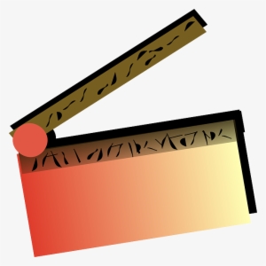 Movie Slate Clipart Png #976524