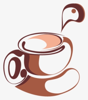 Vinilo Decorativo Abstracción Taza Café - Coffee Abstract Png Transparent #976598