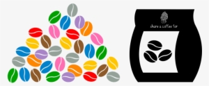 Granos De Cafe De Colores #976822
