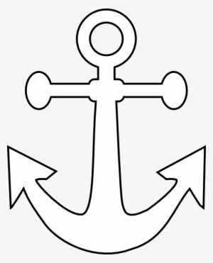 White Anchor Clip Art At Clker - White Anchor Transparent Background #976917