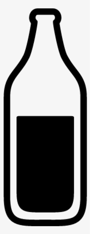 Wine Bottle Vector - Full Bottle Icon Png #977560