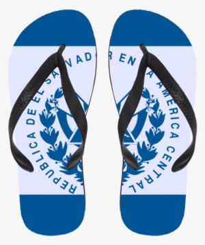 Bandera De El Salvador Chancletas - Flag Of El Salvador #977584