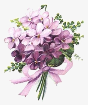 This Is A Really Lovely Vintage Rose This Wonderful - Purple Flower Vintage Png #977614