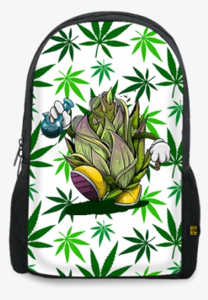 Weed Printed Backpack - Garment Bag #978501