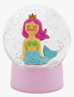 Picture Of Mermaid Snow Globe - Med's Maps Cape Cod Mermaid Snow Globe #978554