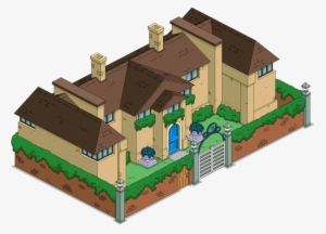 Herb Powell Powell Motors Powell Mansion - Simpsons Herb Powell Family #979055