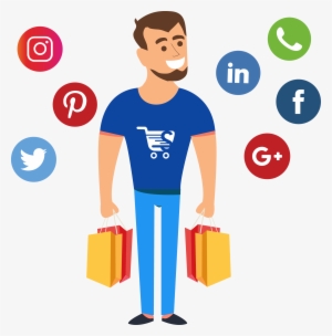 Sellezely Is The Platform To Make Social Selling Easy - Whatsapp Facebook Twitter Instagram Png #979546