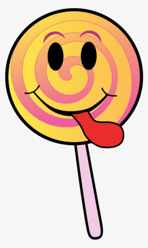 Lollipop Smiley Clipart Png #979719