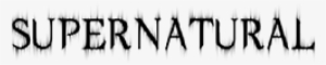 Supernatural Logo Png #979810