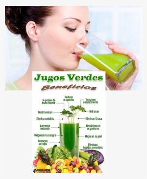 Jugo Verde Beneficios - Girl #979981