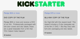 Kickstarter Dvd And Blu-ray Production - Kickstarter, Inc. #9700586