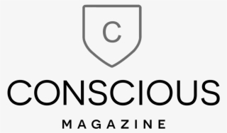 Conscious Magazine Full Logo Black - Line Art #9700678