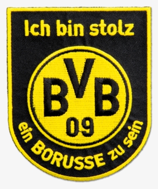 Borussia Dortmund Borusse Patch Badge 4 Inch &ndash #9701313