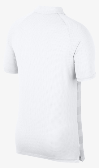 White/wolf Grey Zonal Cooling Stripe Polo - Polo Shirt #9701318